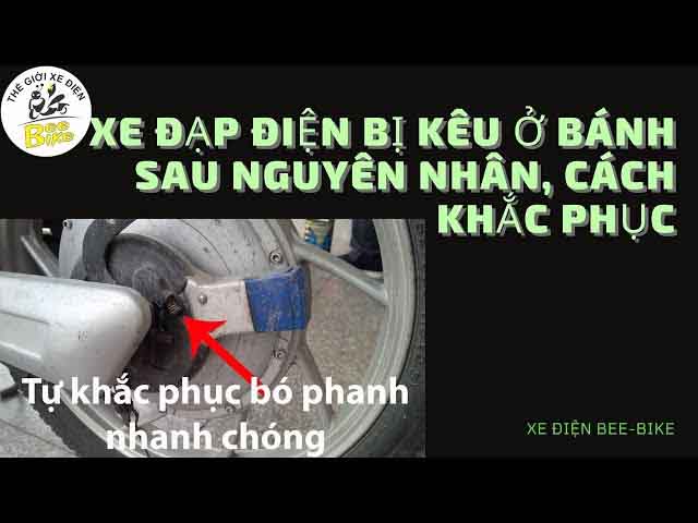 xe dap dien bi keu